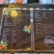 เมนู My Little Home Cafe My Little Home Cafe