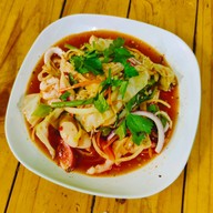 สุดแซ่บยำมะม่วงทะเลสด ม.กรุงเทพ