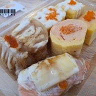 เมนูของร้าน ไข่หวานบ้านซูชิ สาขาข้างโรบินสันราชบุรี