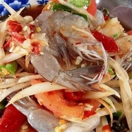 ส้มตำปลาเผา