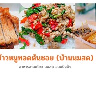 ข้าวหมูทอดต้นซอย (ส.-อา.เท่านั้น)