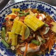 ส้มตำปลาเผา