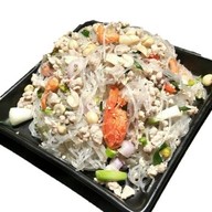 เมนูของร้าน ยำวุ้นเส้นโบราณพริกซอย  เจ้เล็ก สาขาใหญ่(ฟ้าคราม)