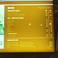 เมนู PARADAi Crafted Chocolate & Cafe ถ.ตะนาว - ปิดชั่วคราว