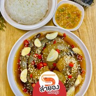 เมนูของร้าน ลำยอง ดองกุ้ง - กุ้งดองซีอิ๊วแซ่บ
