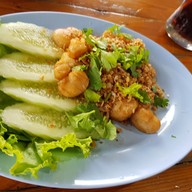 เมนูของร้าน ครัวน้าเนียมซีฟู๊ด