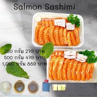 Salmon khunnai (แซลมอน คุณนาย) ดองซีอิ้วเกาหลี + สลัด จันทร์ทองเอี่ยม