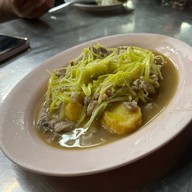 เมนูของร้าน ข้าวต้มท่อไอเสีย