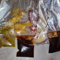 เมนูของร้าน ลูกชิ้นยืนกินบุรีรัมย์