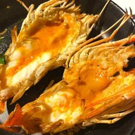 แซลม่อนซัง(เผาหัวมันซีฟู้ด)