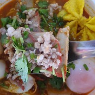 เมนูของร้าน โคกกลอยบะหมี่ต้มยำไข่
