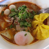 เมนูของร้าน โคกกลอยบะหมี่ต้มยำไข่