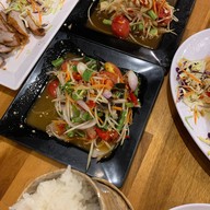 เมนูของร้าน เป็นตาแซ่บ