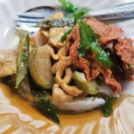 เมนูของร้าน ขนมจีนทอดมัน ท่งเชียง เจ้ปุ้ย