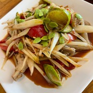 เมนูของร้าน ตำนัว สาขาบางวัว บางวัว