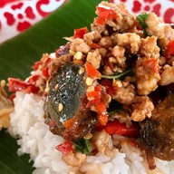 ร้านกรุงเก่ากระเพราถาด-เล้งแซ่บ (โรจนะประตู B)เปิดถึง 20.00 ค่ะ อยุธยา โรจนะประตู B