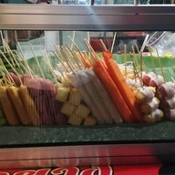 หมูกะทะย่างเนยพร้อมทาน(ร้านFruit juice)