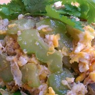 เมนูของร้าน ครัวบ้านๆ สนามบินน้ำ