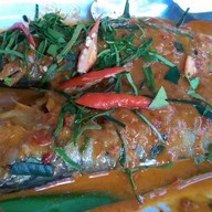 เมนูของร้าน ครัวบ้านๆ สนามบินน้ำ