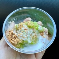 เมนูของร้าน ขนมไทยป้าหนอม หน้าร้านศิริโภชน์