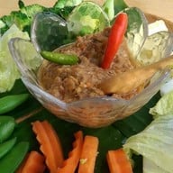 เมนูของร้าน ครัวบ้านๆ สนามบินน้ำ