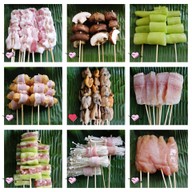 หมูกะทะย่างเนยพร้อมทาน(ร้านFruit juice)