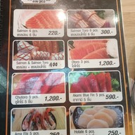 เมนู Yaosan sushibar ตึก SV.city พระราม3