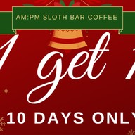 AM : PM Sloth Bar Coffee