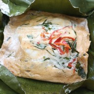 เมนูของร้าน ห่อหมกแม่คุณม้า(ปิดทุกวันพุธ) วงเวียนใหญ่