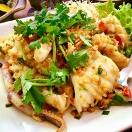 เมนูของร้าน อัญชลีไทยฟู๊ดเรสเตอร์ลอง กระบี่