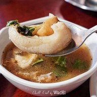 เมนูของร้าน กุ้งเป็น