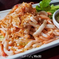 เมนูของร้าน กุ้งเป็น