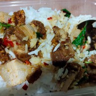 เมนูของร้าน ตาเจ๋งผัดกะเพรา(สาขาหมู่บ้านรินทร์ทอง)