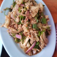 เมนูของร้าน ลาบอุบลป๋าอ๋อย