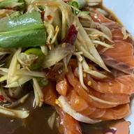 เมนูของร้าน ส้มตำเด้อ@งามวงศ์วาน28แยก8 เจ้าเก่าตลาดใต้ทางด่วน