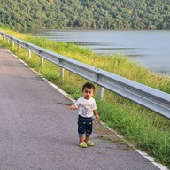 บรรยากาศ เขื่อนมูลบน