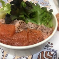 เมนูของร้าน ร้านปลาสีส้ม สนามเป้า-อารีย์