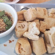 เมนูของร้าน ศิริวรรณหอยทอด นอร์ธปาร์ค