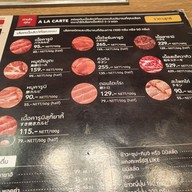 เมนู Yakiniku Like เซ็นทรัล ลาดพร้าว