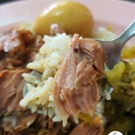 เมนูของร้าน เล่อขาหมูทรงเครื่อง