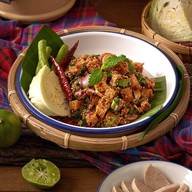 เมนูของร้าน อีสานแซ่บ แซ่บ พัฒนาการ