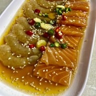 เมนูของร้าน ฉอยปูม้านึ่ง