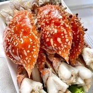 เมนูของร้าน ฉอยปูม้านึ่ง