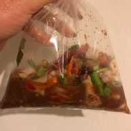เมนูของร้าน ตำบักฮุ้ง ส้มตำจัดจ้าน สนามบินน้ำ