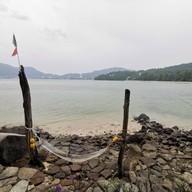 บรรยากาศ Blue Harbour Coffee at Tri - Trang Beach