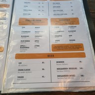 เมนู PAW'S CAFE (PAWTEL)