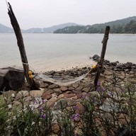 บรรยากาศ Blue Harbour Coffee at Tri - Trang Beach