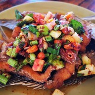 เมนูของร้าน ร้านป้าสำราญ อุทัยธานี