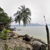 บรรยากาศ Blue Harbour Coffee at Tri - Trang Beach