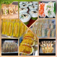 แซนวิซ& เปียกปูนใบเตยกะทิสด